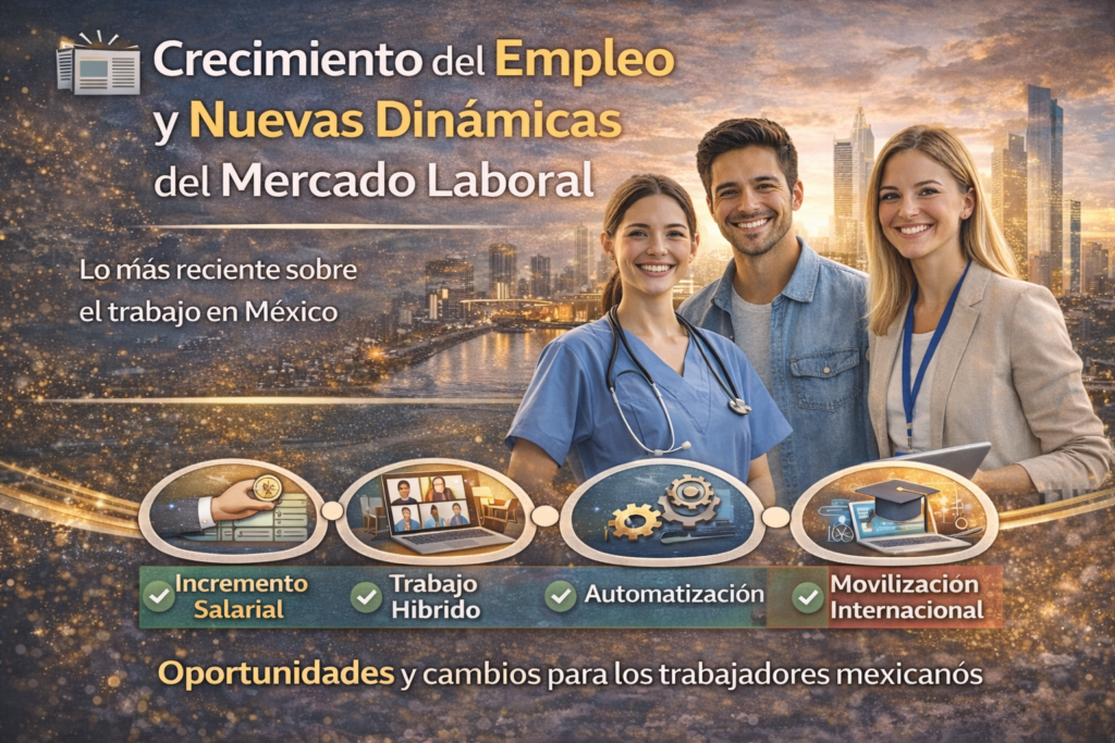 📰 Crecimiento del Empleo y Nuevas Dinámicas del Mercado Laboral