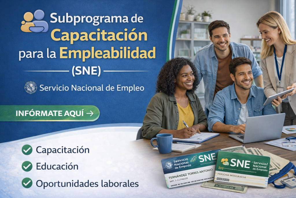 🫂 Subprograma de Capacitación para la Empleabilidad (SNE)